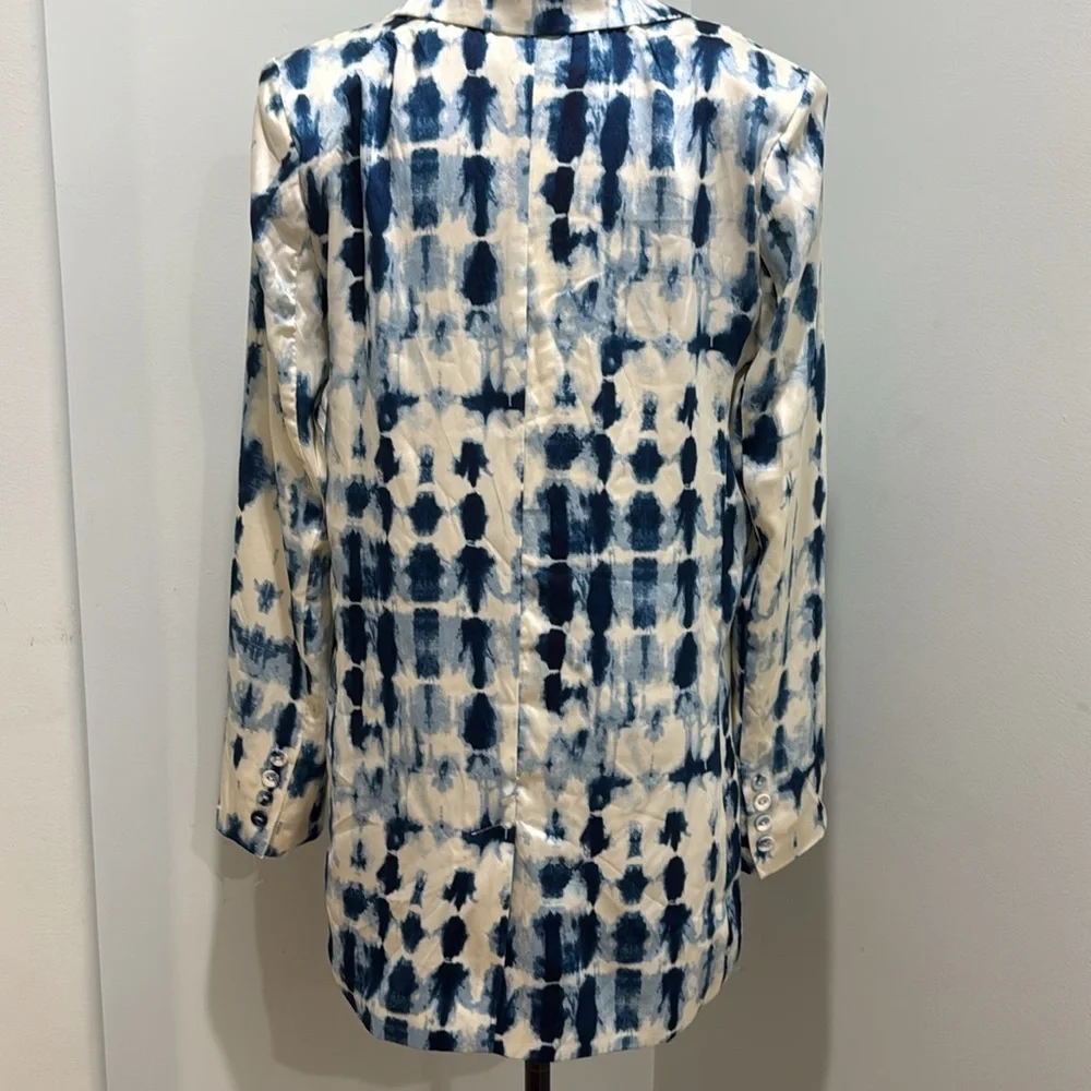NWOT House of Harlow tie dye Blazer oversized size small - Picture 4 of 7